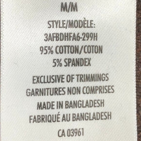 Denver Hayes Brown Cotton Longsleeve Marled Turtleneck Size M - Picture 6 of 13